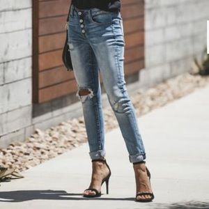 Vici LIBERATION DISTRESSED GIRLFRIEND SKINNY